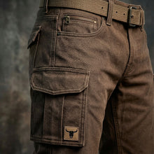 Salvador | Pantalón de Trabajo de Lona Hombre Cargo Multipocket