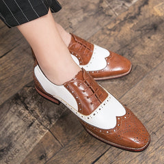 Salvador | Zapatos Oxford Brogue Hombre Piel Cordones