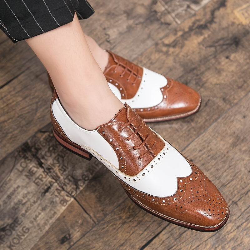 Salvador | Zapatos Oxford Brogue Hombre Piel Cordones