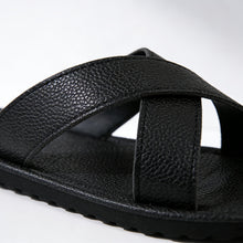 Rubén | Sandalias Planas Cruzadas Hombre Slip On
