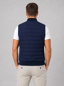 Sergio | Chaleco Acolchado Hombre Cuello Alto Cremallera