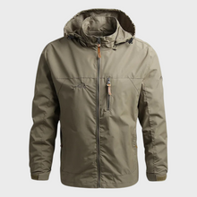 Sergio | Chaqueta Impermeable Hombre con Capucha Cortavientos