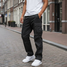Sergio | Pantalón Cargo Ancho Hombre Bolsillos Laterales