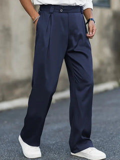 Sergio | Pantalón de Pinzas Holgado Hombre Doble Botón