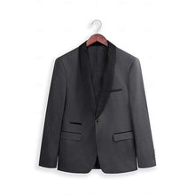 Sergio | Traje de Novio Hombre Dos Piezas Solapa Satinada