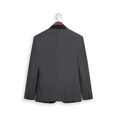 Sergio | Traje de Novio Hombre Dos Piezas Solapa Satinada
