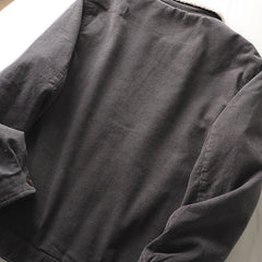 Tomás | Chaqueta de Pana con Forro Borreguito Hombre Abrigo Corto