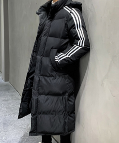 Tomás | Chaquetón Acolchado Largo Hombre con Capucha