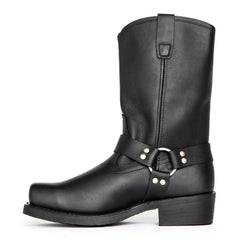 Tomás | Cowboy Boots de Cuero Hombre Caña Media Harness