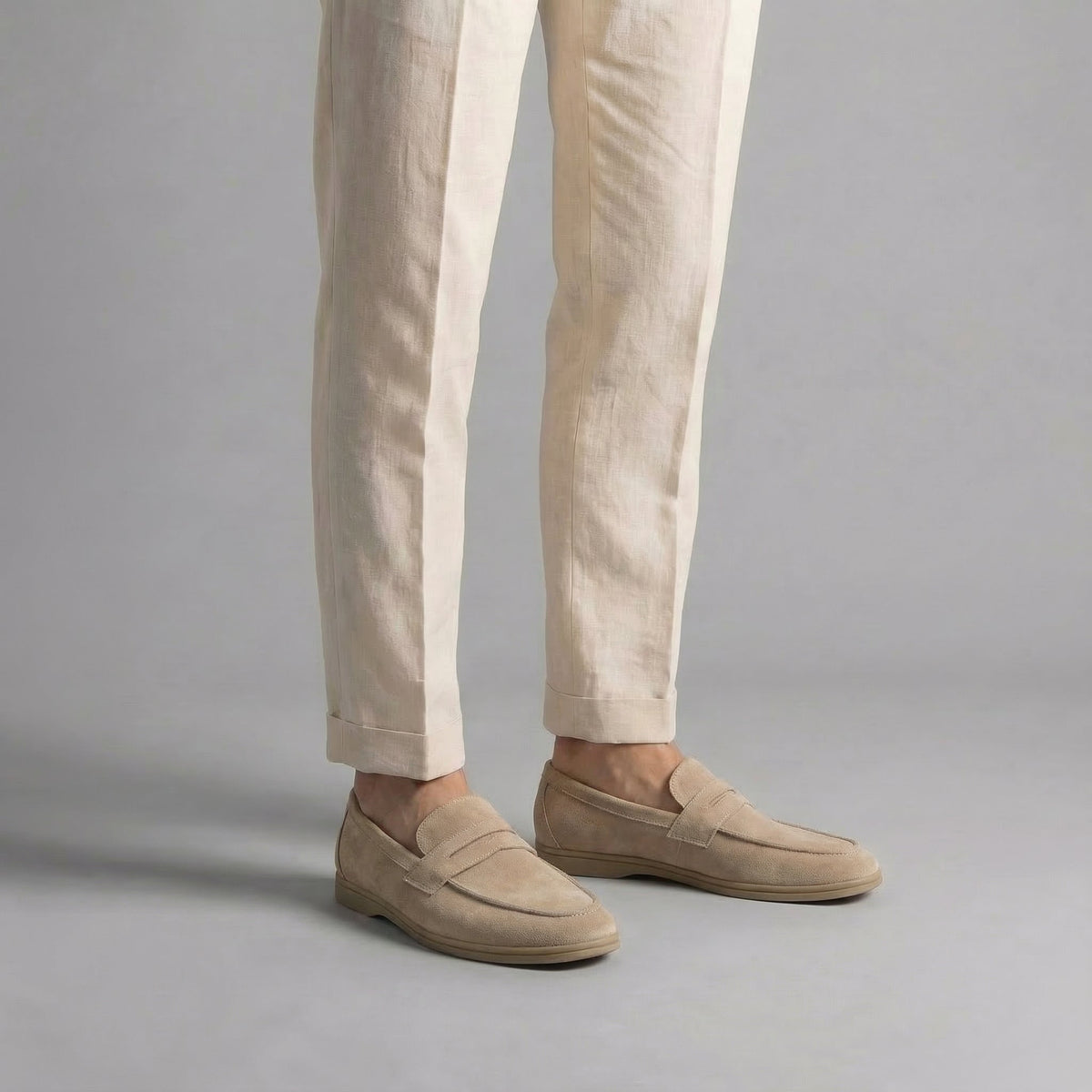 Tomás | Mocasines de Ante Hombre Suela Ligera
