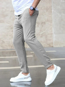 Tomás | Pantalón Chino de Algodón Elástico Hombre Corte Slim