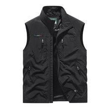 Unai | Chaleco Multibolsillo de Nylon Hombre Cuello Alto Cremallera
