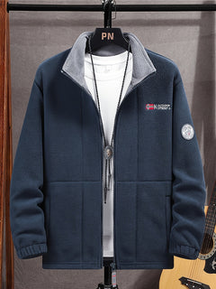 Unai | Chaqueta Polar Hombre Cremallera Completa Cuello Alto