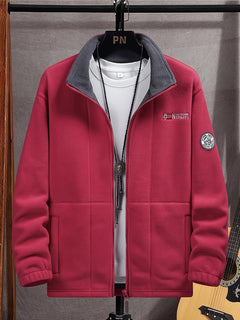 Unai | Chaqueta Polar Hombre Cremallera Completa Cuello Alto