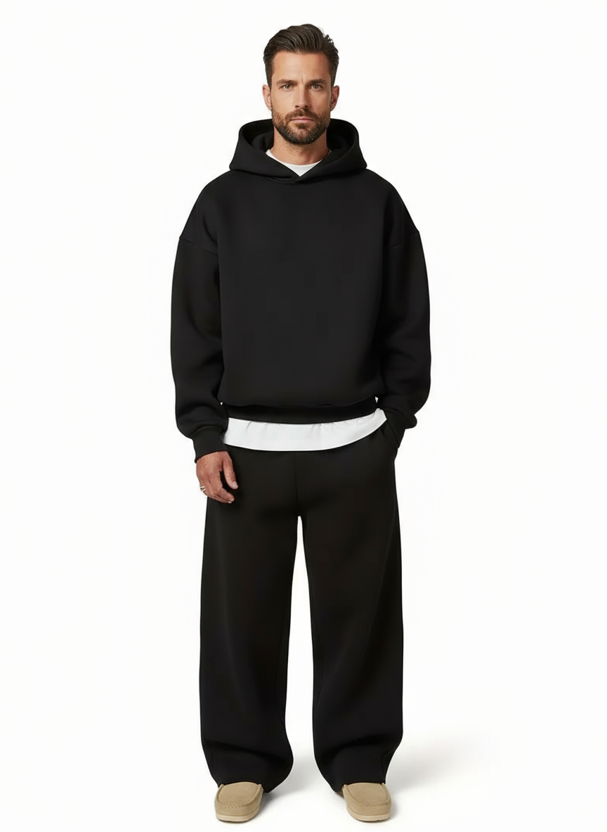 Unai | Conjunto Chándal Hombre con Capucha Corte Recto