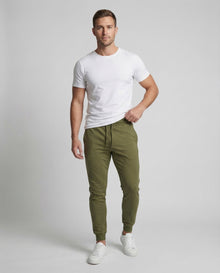 Unai | Pantalón de Chándal Algodón Hombre Corte Cónico Puños