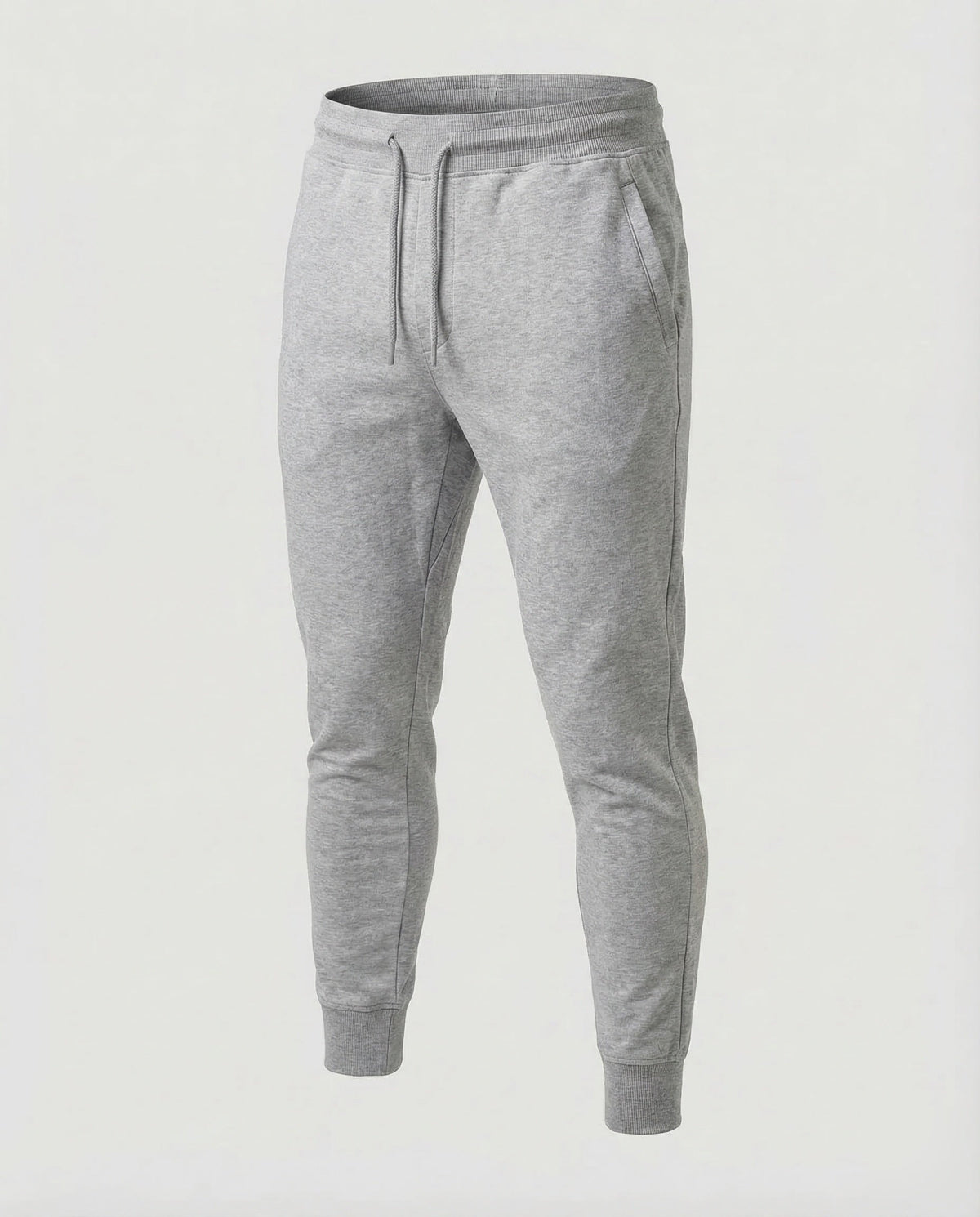 Unai | Pantalón de Chándal Algodón Hombre Corte Cónico Puños