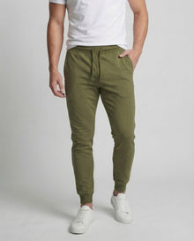 Unai | Pantalón de Chándal Algodón Hombre Corte Cónico Puños