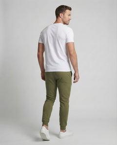 Unai | Pantalón de Chándal Algodón Hombre Corte Cónico Puños