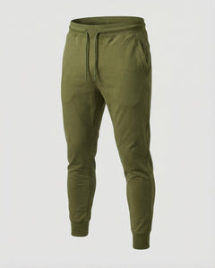 Unai | Pantalón de Chándal Algodón Hombre Corte Cónico Puños