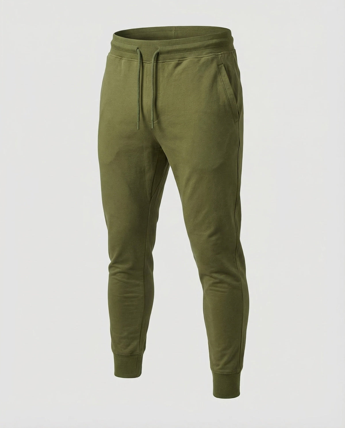 Unai | Pantalón de Chándal Algodón Hombre Corte Cónico Puños