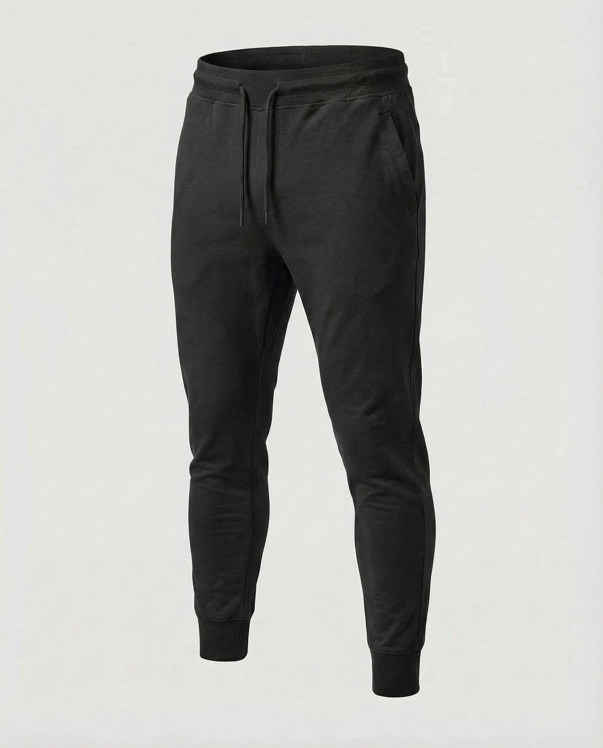 Unai | Pantalón de Chándal Algodón Hombre Corte Cónico Puños