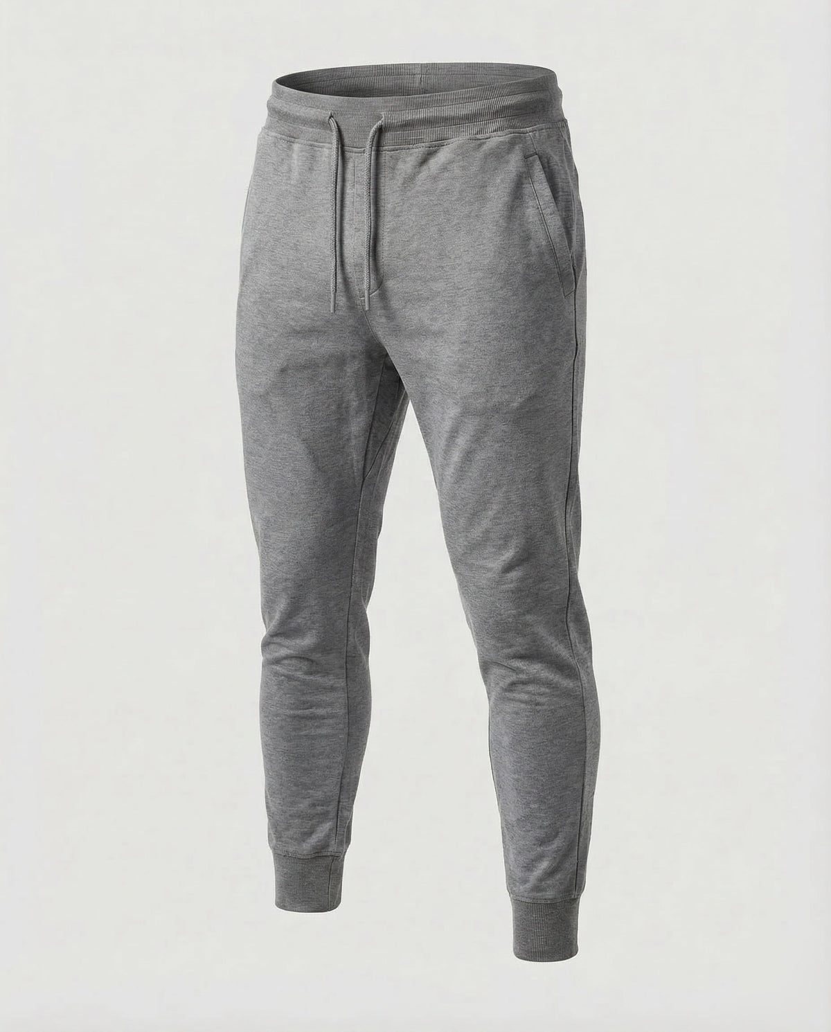 Unai | Pantalón de Chándal Algodón Hombre Corte Cónico Puños