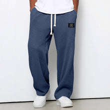 Unai | Pantalón Deportivo de Tejido Waffle Hombre Relaxed Fit Cordón