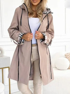 Vega | Chubasquero Impermeable con Capucha Mujer Cremallera
