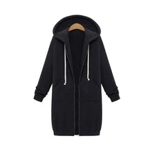 Vega | Sudadera con Cremallera Larga Mujer con Capucha Oversize