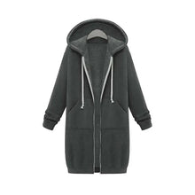 Vega | Sudadera con Cremallera Larga Mujer con Capucha Oversize