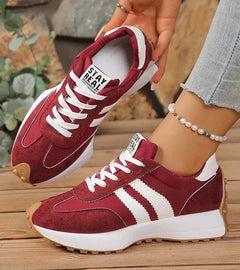 Lucía | Zapatillas Casual Retro Mujer Plataforma