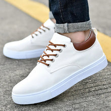 Andrés | Zapatillas de Lona Casual Hombre Cordones Contraste