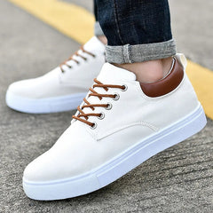 Andrés | Zapatillas de Lona Casual Hombre Cordones Contraste
